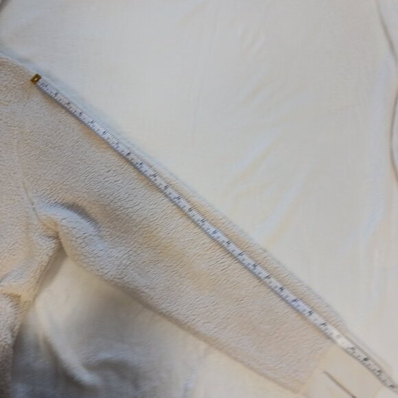 Athleta, Tugga Sherpa Hoodie, Creamy Ivory, Size Large, Cozy, Soft, Warm - Picture 14 of 16